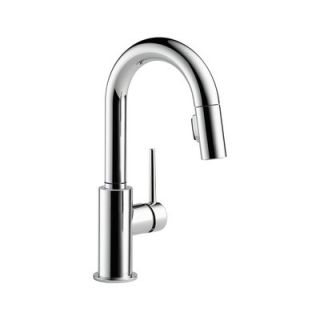 Delta Trinsic Single Handle Single Hole Pull Down Kitchen Faucet with