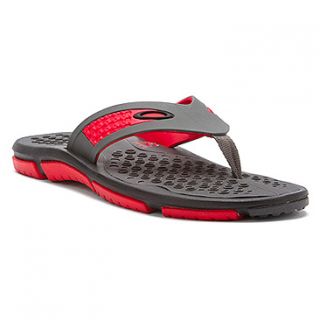 Oakley Crater Flip Flop  Men's   Grey/Red