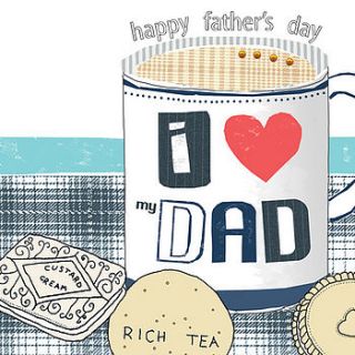 all things for dad father's day cards by stop the clock design