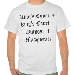 King's Court Tee Shirt