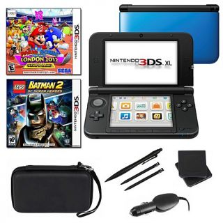 Nintendo 3DS XL 2 Game Bundle   LEGO Batman 2, Accessories