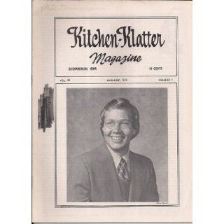 Kitchen Klatter 10 Issues for 1975 Lucile Driftmier Verness Books