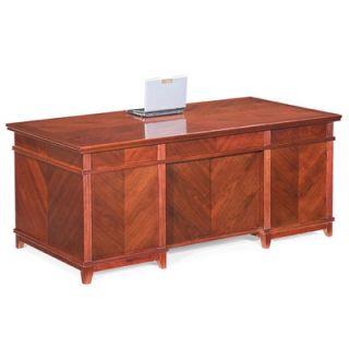 Absolute Office Cambridge Executive Desk with Built In Center Drawe