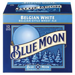 Blue Moon Belgian White Wheat Ale Bottles 12 oz,
