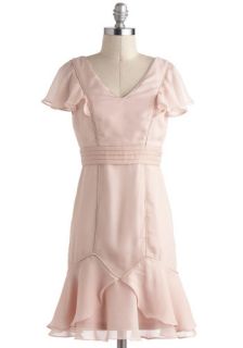 Rose Quartz Reverie Dress  Mod Retro Vintage Dresses