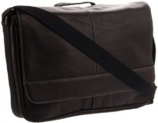 Kenneth Cole Risky Business Messenger Bag, Black, One Size Clothing