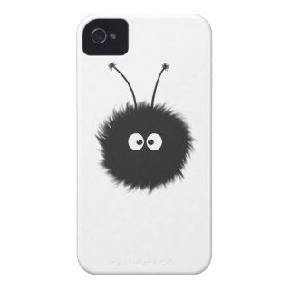 Cute Fluffy Dazzled Bug White Case Mate iPhone 4 Cases