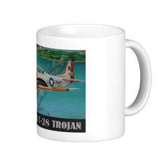 U.S. NAVY T 28 Trojan Trainer Coffee Mug