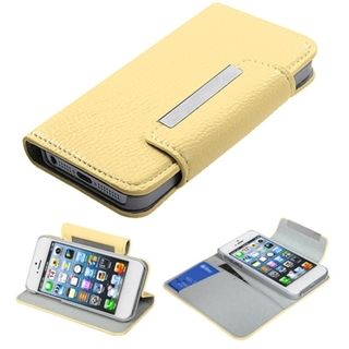 BasAcc White Book Style Premium MyJacket Wallet For Apple iPhone 5 BasAcc Cases & Holders