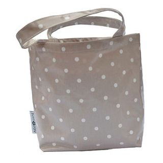 oilcloth tote bag 'anne' by just a joy