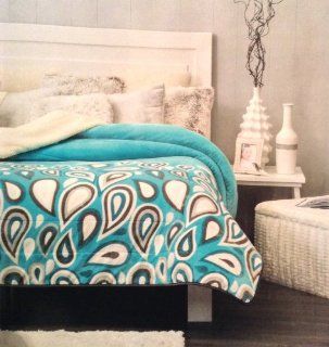 Drop Reversible Blanket Twin   Bed Blankets