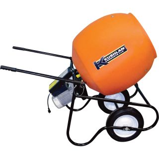 Kushlan Professional Portable Electric Direct Drive Cement Mixer — 6 Cubic Ft., Model# 600DD  Cement Mixers