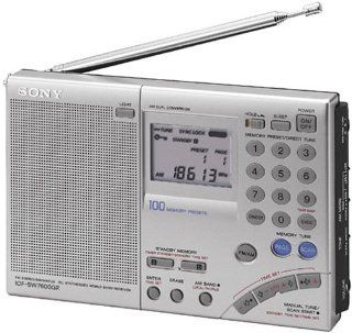 Sony ICF SW7600GR AM/FM Shortwave World Band Receiver with Single Side Band Reception, plus External Plug in Antenna Electronics