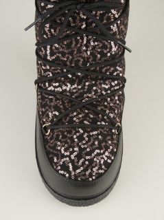 Love Moschino Sequined Moon Boot