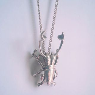 beetle pendant by fou jewellery