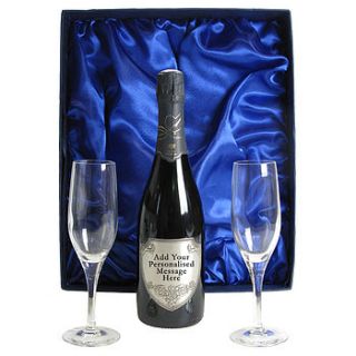 personalised grand cru champagne gift set by giftsonline4u
