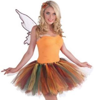 Forum Novelties Women's Fantasy Adult Autumn Fairy Tutu, Multi color, One Size Clothing