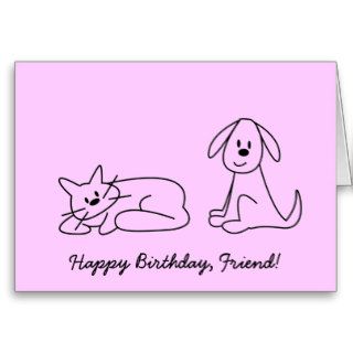 Best Friends Collection Secrets Birthday Card