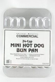 Mini Hot Dog Bun Pan (Makes 24) (54 Pieces) [Kitchen]  