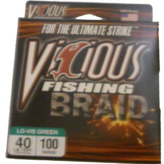 Vicious Braid Line  Lead Core And Wire Fishing Line  Sports & Outdoors