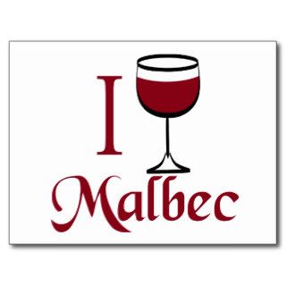 Malbec Wine Lover Gifts Post Cards