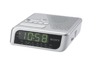Sony ICF C 205 S Uhrenradio silber Heimkino, TV & Video