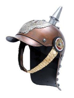 Harvey & Haley Helmet with Vintage Looks, Wearable and Fully Functional   Sculptures
