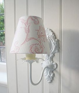 french style decorative wall light by country cream
