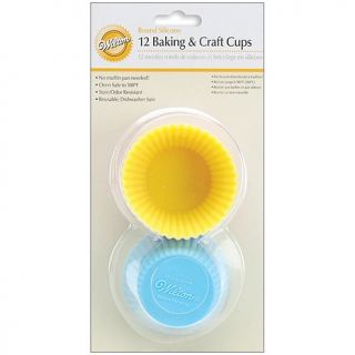 Wilton Silicone Baking Cups, 12 Count   Pastel