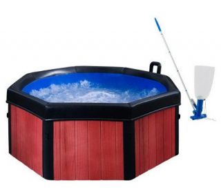 Spa N A Box 6 Portable Spa w/ Massaging Jets, Cover & Vacuum —