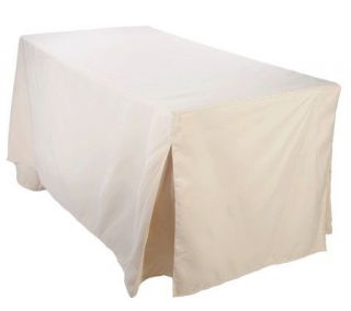 Tablevogue 6 Oblong Full Length Table Cover for Folding Tables —