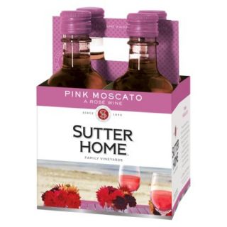 Sutter Home Pink Moscato Wine 187 ml, 4 pk