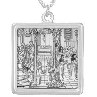 A Ward in the Hotel Dieu, Paris Personalized Necklace