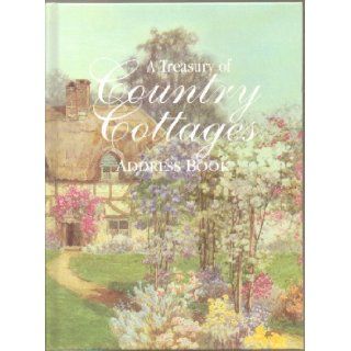 A Treasury of Country Cottages ADDRESS BOOK   Hardcover, Text and Illustrations by Robert Fredericks Ltd. Published by Robert Fredericks Ltd. Books