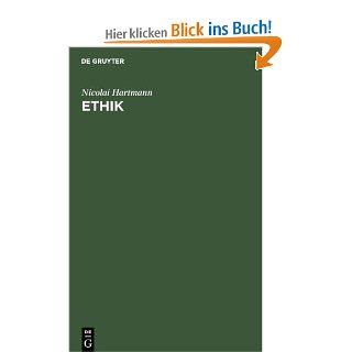 Ethik Nicolai Hartmann Bücher