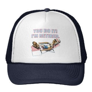 Retirement Gifts and Retirement T shirts Mesh Hats