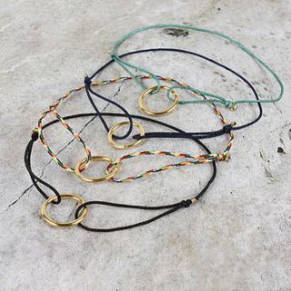 friendship bracelet juno, classic colours by bohemia