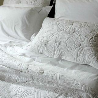 magnolia quilted bedspread by bianca lorenne fine linens