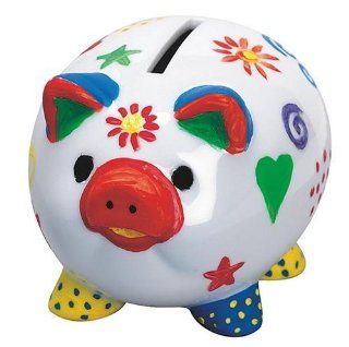 Piggy Banks Craft Kit (Makes 12) Toys & Games