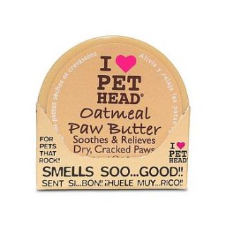 pet dog paw butter gift by bijou gifts