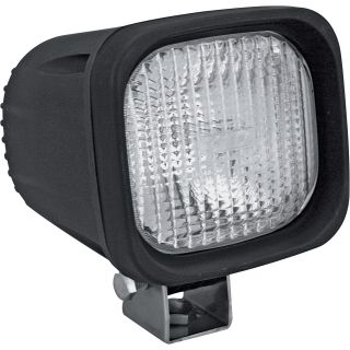 Vision X HID 4400 Series Horizontal-Flood Beam 9-32 Volt HID Floodlight — Clear, Square, 4in., 3500 Lumens, Model# HID-4411  HID Automotive Work Lights