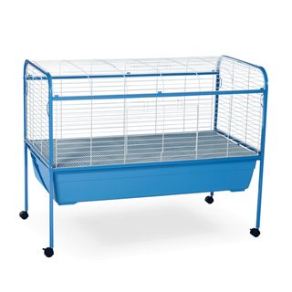 Prevue Pet Products Small Animal Cage with Stand 620 Powder Blue & White Prevue Pet Products Bird Cages & Houses