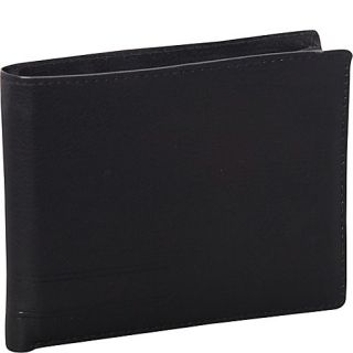Mancini Leather Goods Mens RFID Classic Billfold with Removable Passcase