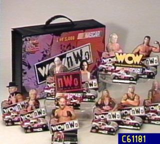 1999 WCW NASCAR 12 Car Die Cast Set —