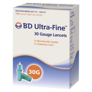 BD Ultra Fine™ 30 Gauge Lancets   100 Sterile La