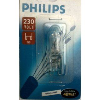 Philips Halogen 40W 230V G9 brillant Küche & Haushalt