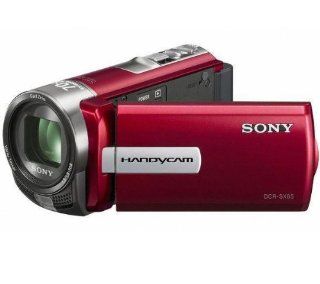 SONY Camcorder Handycam DCR SX65E   Rot + Lithium Akku Elektronik
