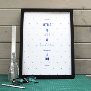 'little' print by heidi nicole