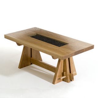 handmade oak coffee table by james harvey furniture