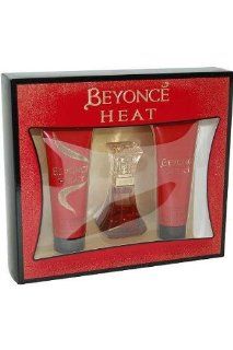 Beyonce Heat Geschenkset 30ml EDP + 75ml Krperlotion + 75ml Duschgel Parfümerie & Kosmetik